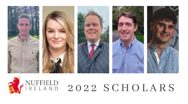 2022 Nuffield Ireland Scholars Announced