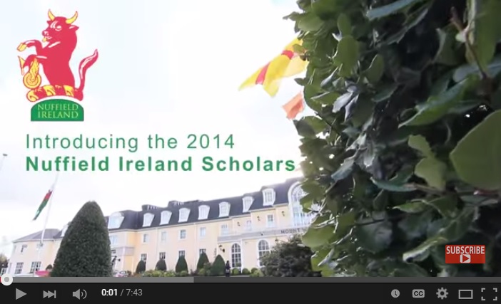 Introducing the Nuffield Ireland 2014 Scholars