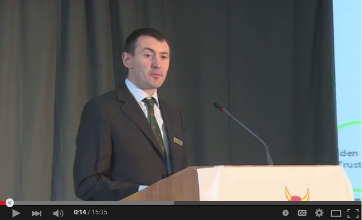Seamus O’Mahony – 2013 Scholar