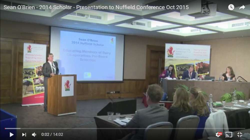 Sean O’Brien – 2014 Scholar