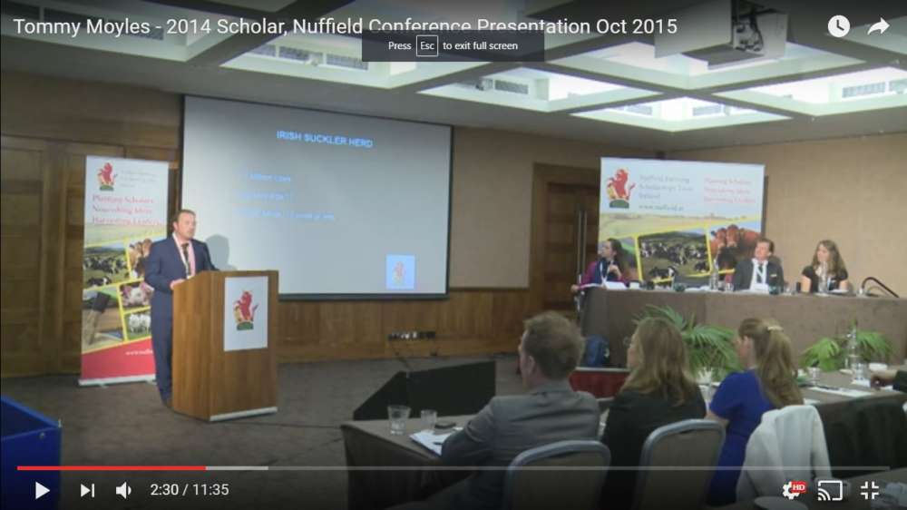 Tommy Moyles – 2014 Scholar